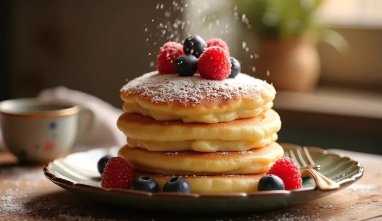 FLUFFY JAPANESE SOUFFLÉ PANCAKES