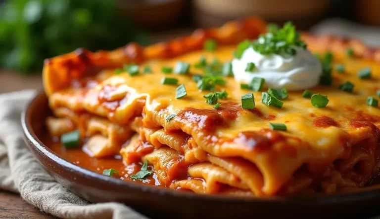 Chicken Enchilada Casserole: Lazy Layers, Big Flavor