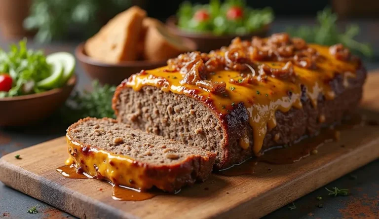 Philly Cheesesteak Meatloaf (Cheesy, Juicy, and Totally Crave-Worthy!)
