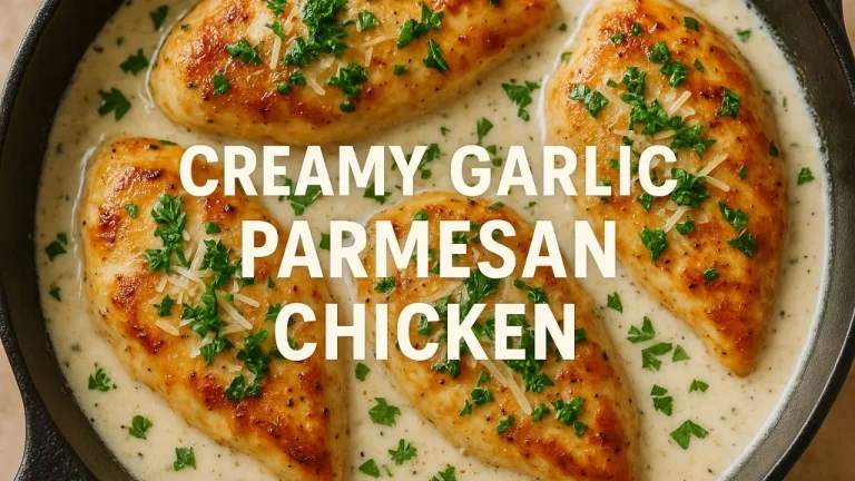 Creamy Garlic Parmesan Chicken