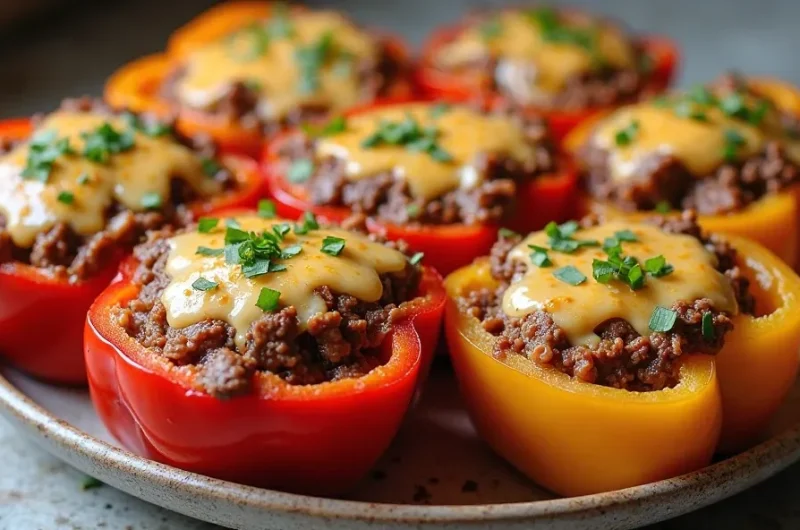Philly Cheesesteak Stuffed Peppers That'll Make You Forget About Actual Sandwiches