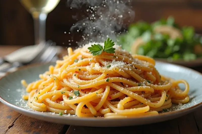 The Ultimate Garlic Parmesan Pasta (For When You Want to Feel Fancy But Really Aren't)