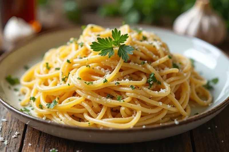 Garlic Butter Pasta That'll Make You Question Why You Ever Ordered Takeout
