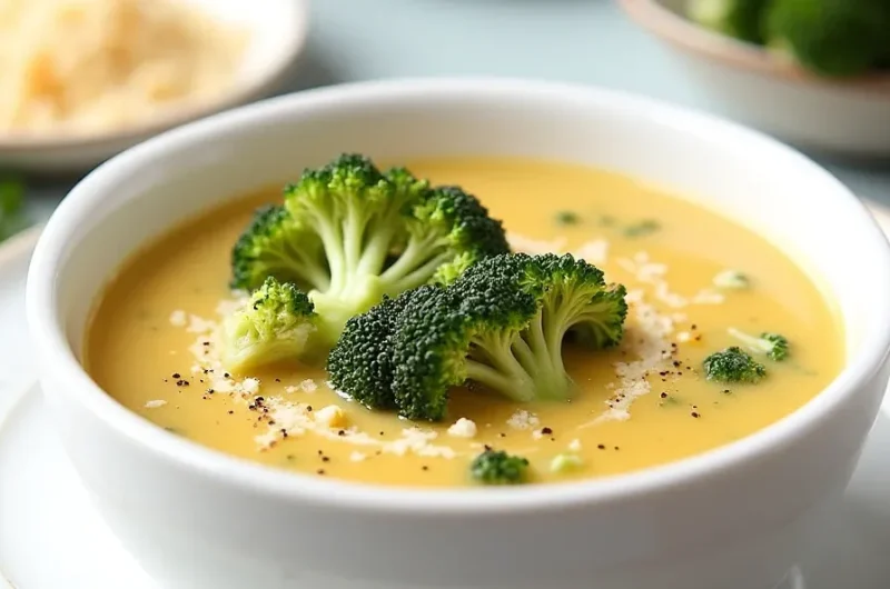 Easy Broccoli and Cheese Soup That'll Make You Forget Panera Even Exists
