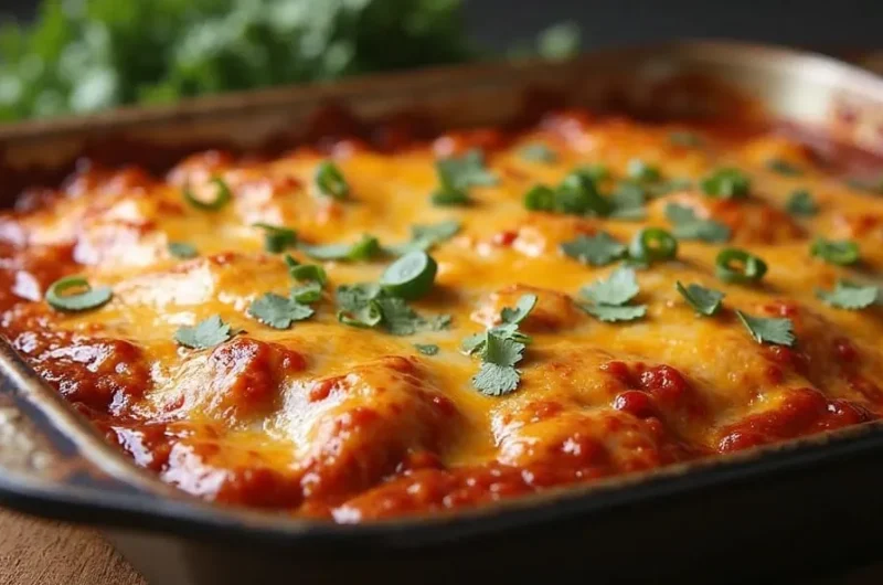 Enchilada Bake Casserole That'll Make You Forget About Takeout Forever