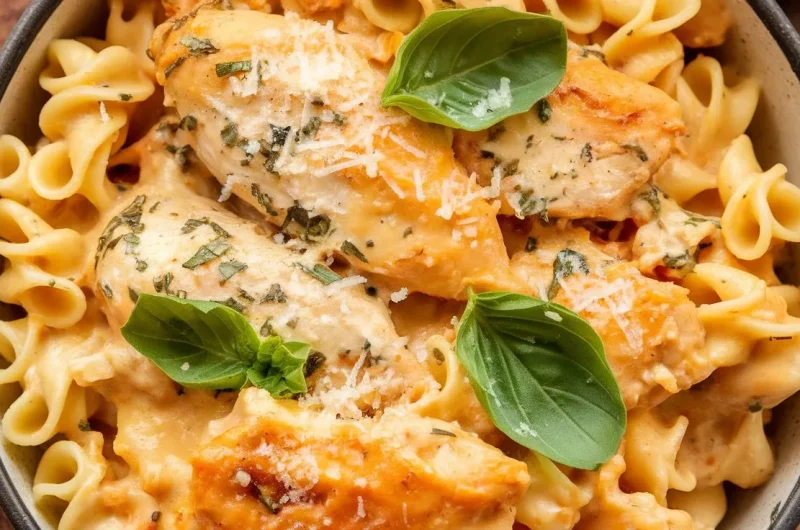 The Ultimate Cheesy Chicken Pasta That'll Make You Forget Takeout Exists