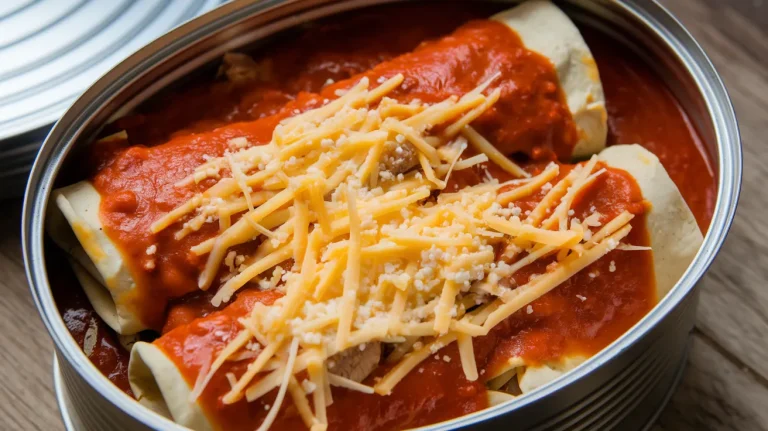 Canned Chicken Enchiladas: The Lazy Cook’s Dream Come True