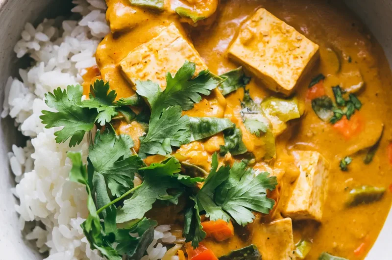 Tofu Coconut Curry That'll Convert Even the Most Hardcore Meat Eaters
