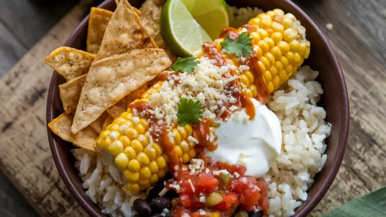 Mexican Street Corn Rice Bowl That’ll Make You Question Why You Ever Ordered Takeout