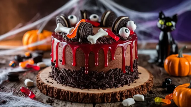 Halloween Cake (Easy Spooky Cake Recipe) 🎂👻