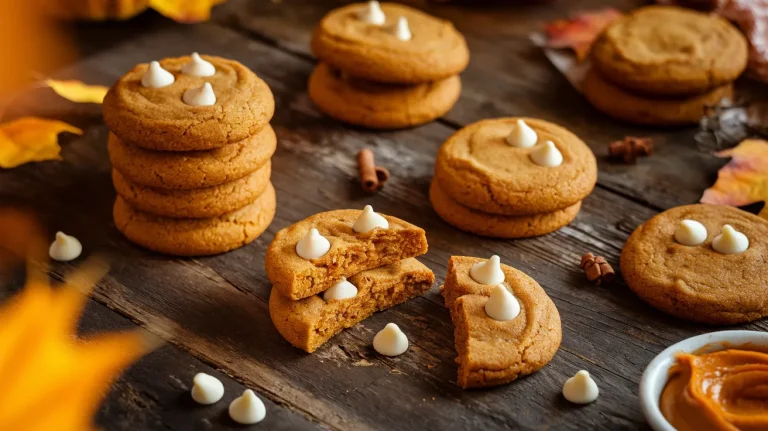 Soft & Spiced Pumpkin Spice Cookies Recipe