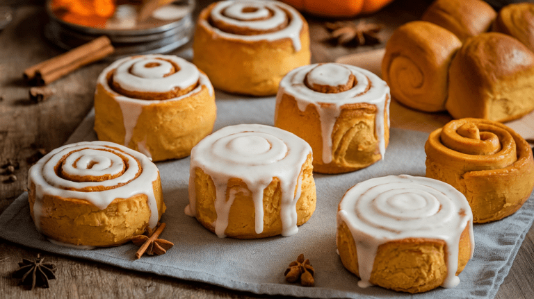 7 Pumpkin Cinnamon Rolls You’ll Crave All Season 🎃