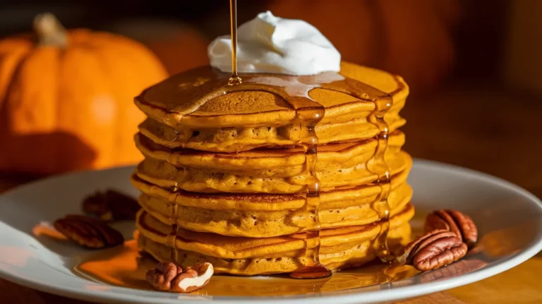 Fluffy Pumpkin Pancakes Recipe for Fall Mornings 🎃