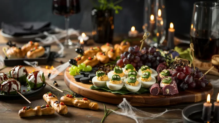 10 Frighteningly Good Halloween Appetizers for Party Adults 🎃🕸️