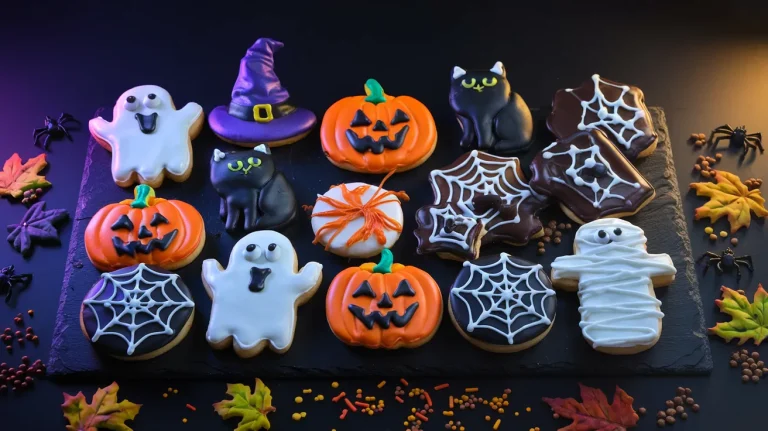 6 Halloween Cookies Decorated Recipes That Wow Guests