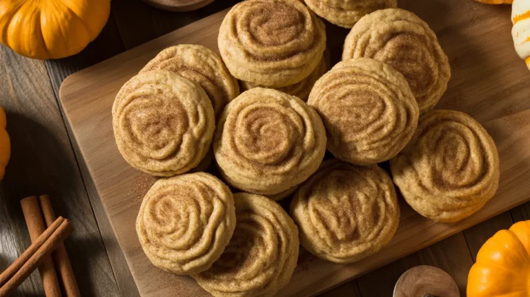 Pumpkin Snickerdoodle Cookies Recipe 🎃🍪