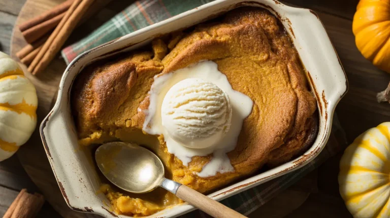Pumpkin Cobbler Recipe (Warm & Comforting Dessert 🍂✨)