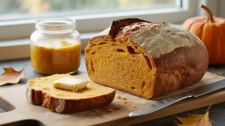Pumpkin Sourdough Bread Recipe (Fall Baking Magic 🎃🍞)