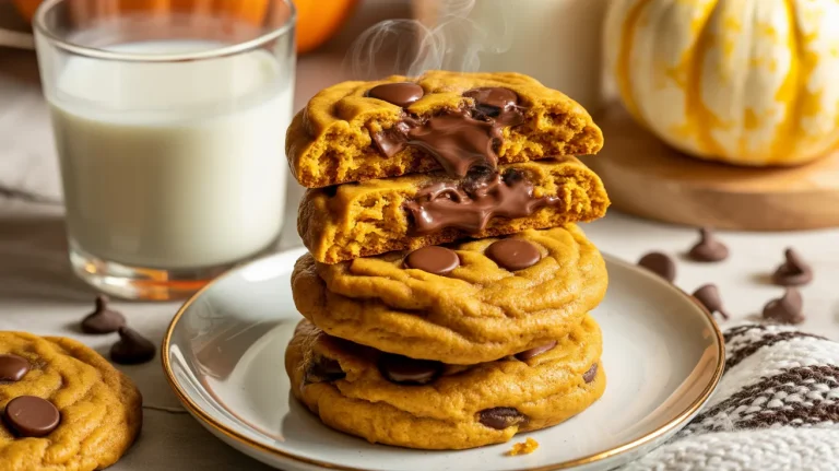 Chocolate Chip Pumpkin Cookies (Soft & Chewy 🍪🎃)