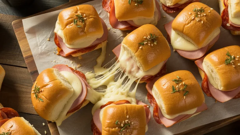 Italian Sub Sliders (Loaded Party Sandwiches)