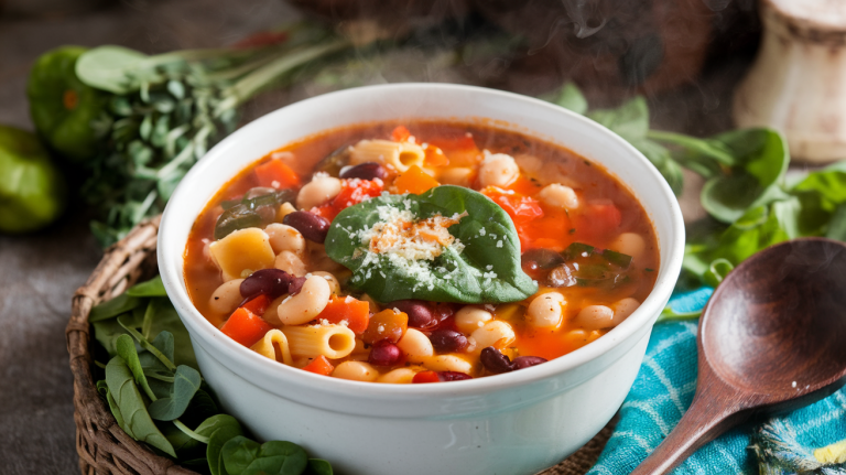 Crockpot Minestrone Soup (Veggie-Packed Italian Classic)