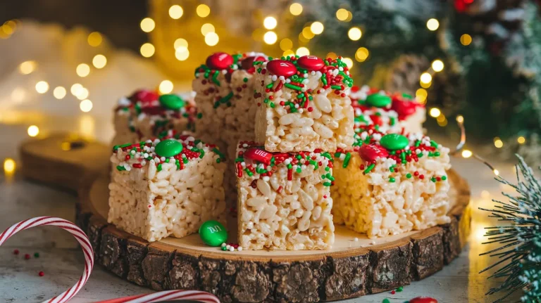 Christmas Rice Krispie Treats 🎄✨