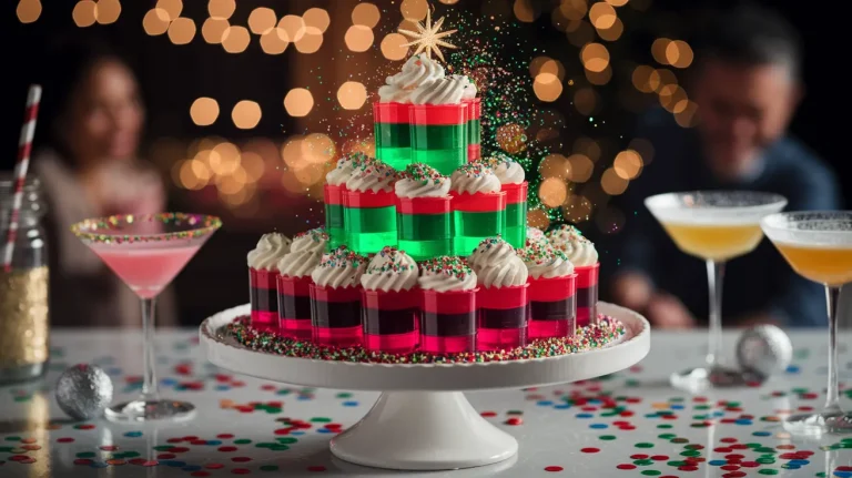 Jello Shot Christmas Tree (Holiday Party Centerpiece) 🍸🎄