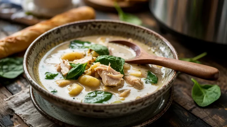 Crockpot Chicken Gnocchi Soup (Creamy Olive Garden Copycat)