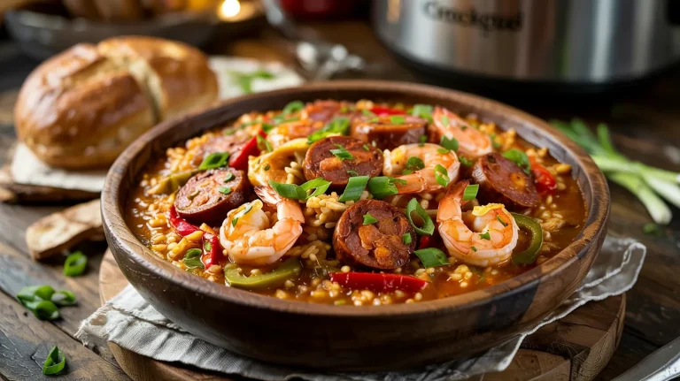Crockpot Jambalaya (Bold, Spicy & Easy One-Pot Meal)
