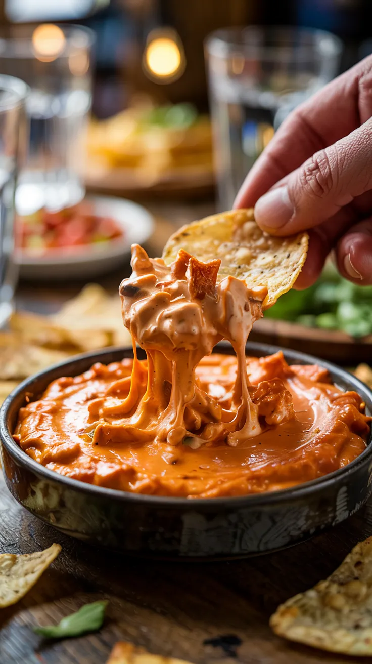 Crockpot Buffalo Chicken Dip (Creamy, Spicy Party Favorite)