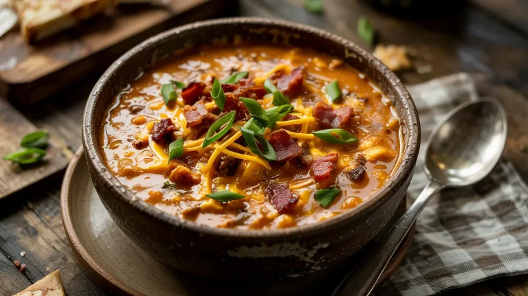 Crockpot Cheeseburger Soup (Creamy, Cheesy Comfort Bowl)