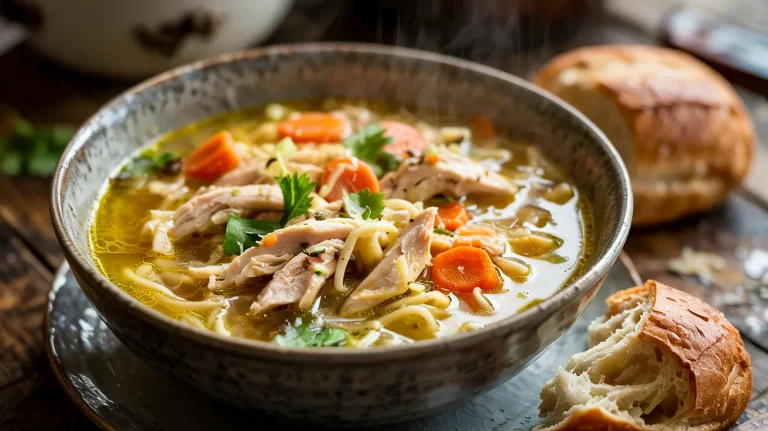 Crockpot Chicken Noodle Soup (Cozy, Classic & Healing)