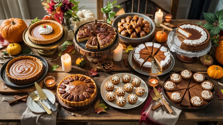 10 Irresistible Thanksgiving Desserts to End the Meal Sweetly 🥧🍁