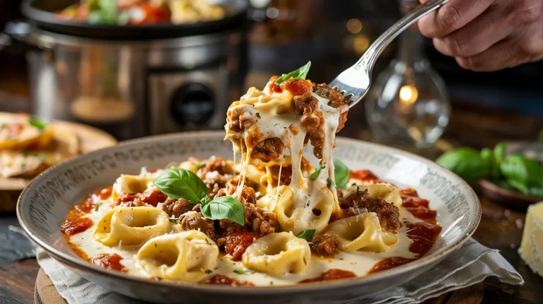 Crockpot Million Dollar Tortellini