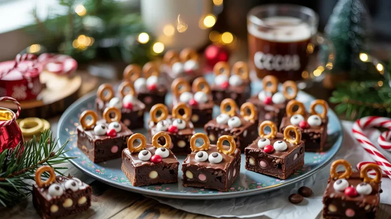 Reindeer Brownie Bites (Adorable Holiday Treats)