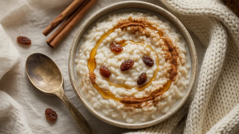 Crockpot Rice Pudding (Creamy, Cozy Dessert)