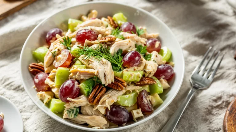 Chicken Salad with Grapes (Creamy, Fresh & Classic)