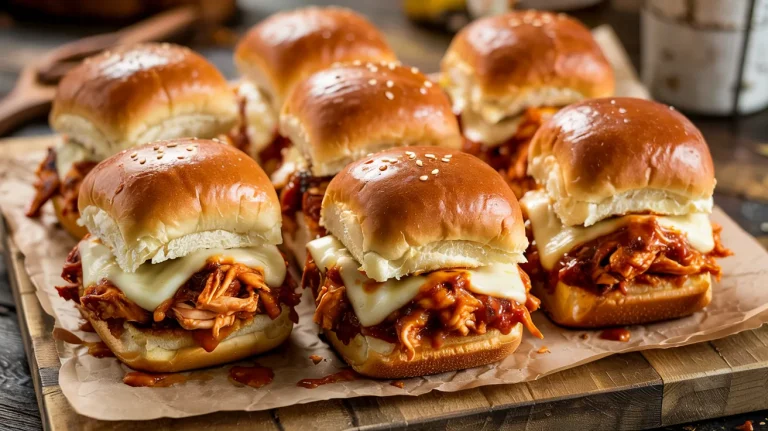 BBQ Chicken Sliders (Sweet, Saucy & Shareable)