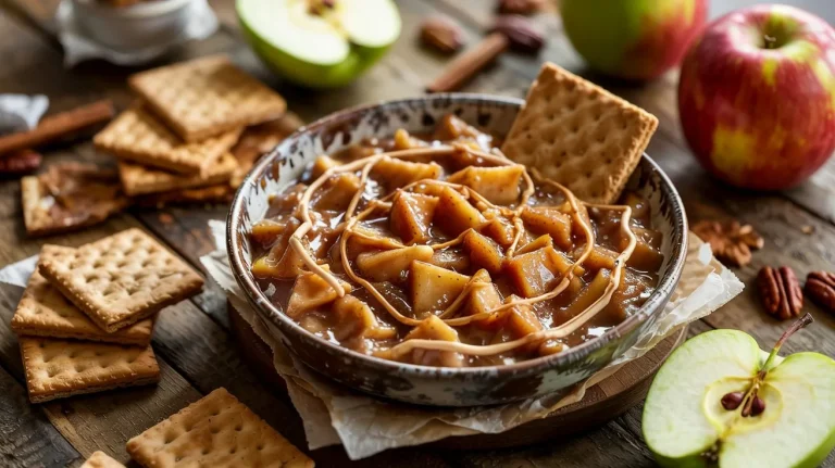 Apple Pie Dip (Warm, Cinnamon & Dippable)