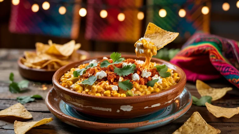 Crockpot Mexican Street Corn Dip (Creamy, Cheesy & Elote-Inspired)
