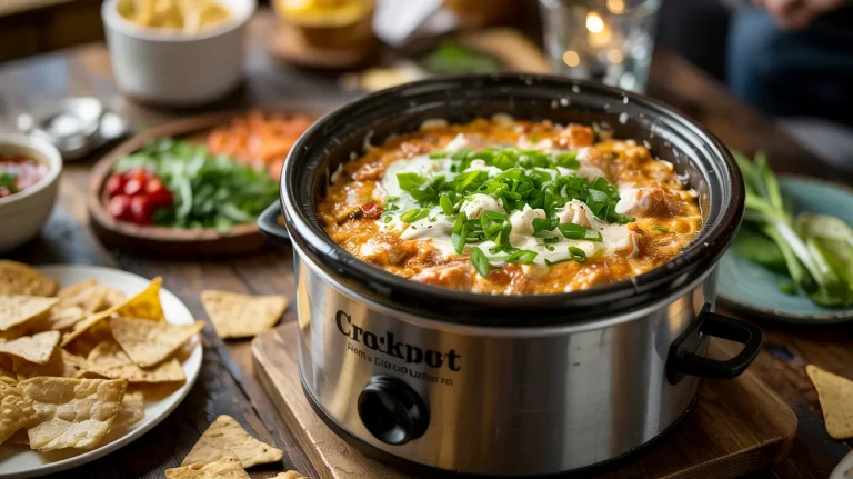 Crockpot Crab Dip (Creamy, Cheesy & Party-Perfect)