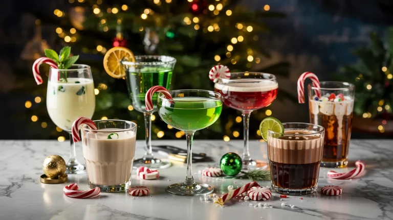 8 Peppermint Christmas Cocktails (Minty, Festive Holiday Drinks)