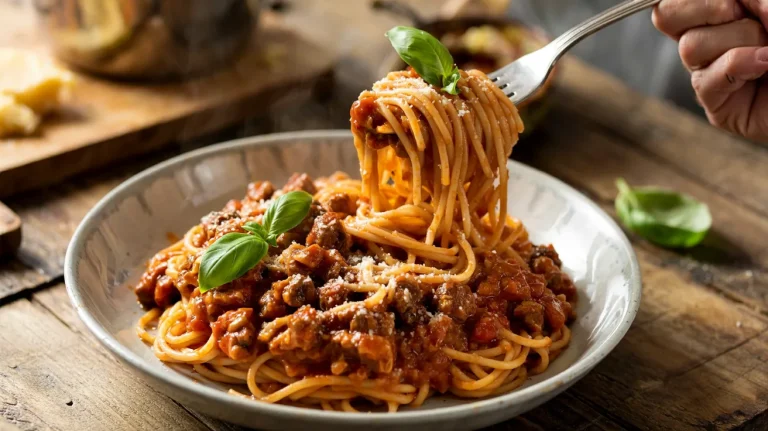 Crockpot Spaghetti Meat Sauce (Rich, Hearty & Family-Friendly)