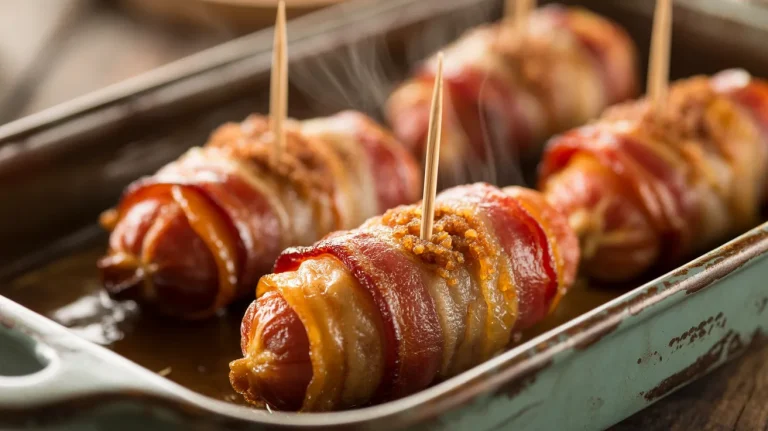 Bacon Wrapped Smokies (Sweet, Savory & Party-Perfect)