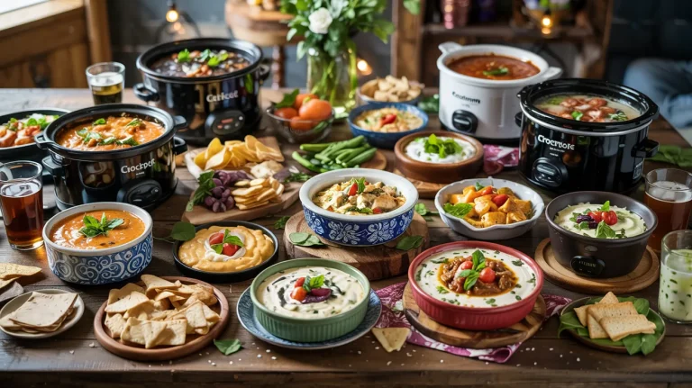15 Crockpot Dip Recipes (Easy, Hot & Crowd-Pleasing)