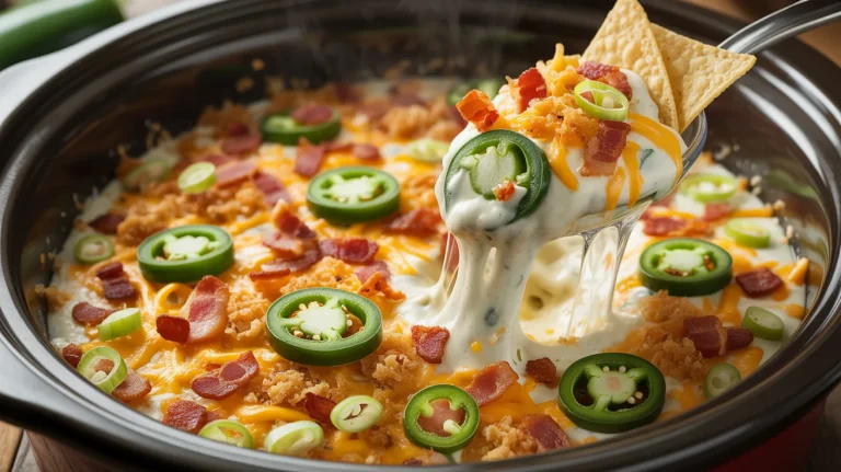 Crockpot Jalapeño Popper Dip: The Spicy, Cheesy Goo of Your Dreams