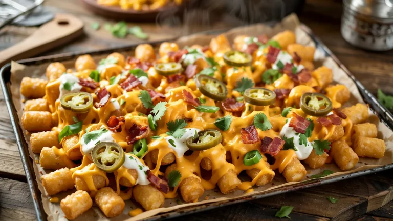 Loaded Tater Tot Nachos: The Snack You Didn’t Know You Needed