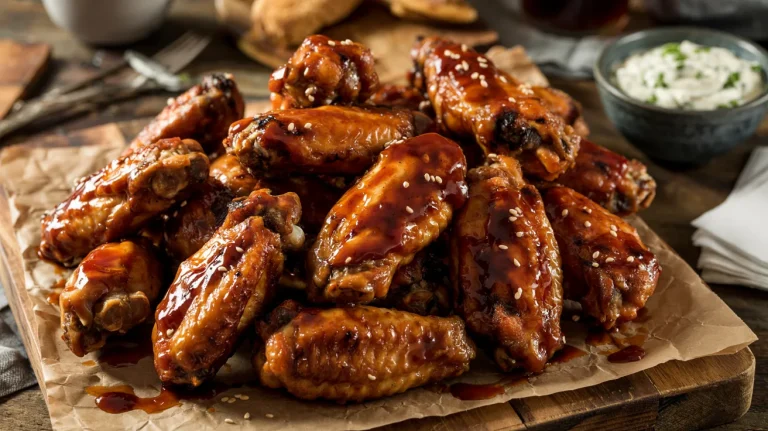 BBQ Chicken Wings: The Reason Paper Towels Were Invented