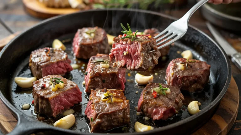 Garlic Butter Steak Bites (Tender, Juicy & Ready in 15 Minutes)