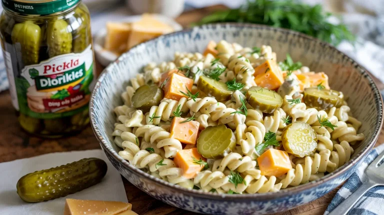 Dill Pickle Pasta Salad: The “I Drank the Juice” Support Group Dish